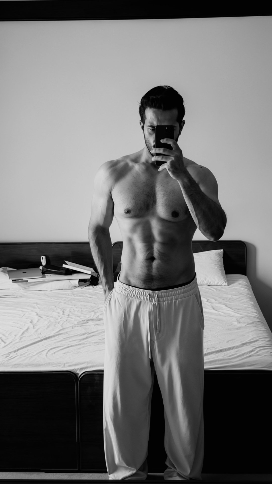 Muzammil Arif portrait after his 110 kg to 65 kg transformation